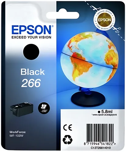 Epson C13T26614010/266 Tintenpatrone schwarz, 260 Seiten 5,8ml