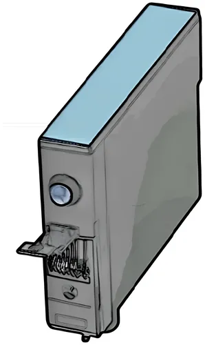 Kompatibel PRIET0712 Tintenpatrone cyan, 425 Seiten 6.2ml (ersetzt Epson T0712)
