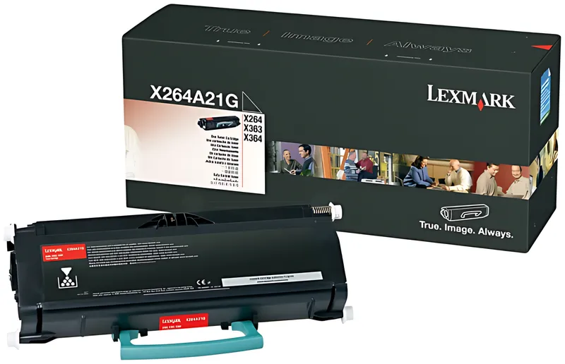 Lexmark X264A21G Toner-Kit, 3.500 Seiten ISO/IEC 19752