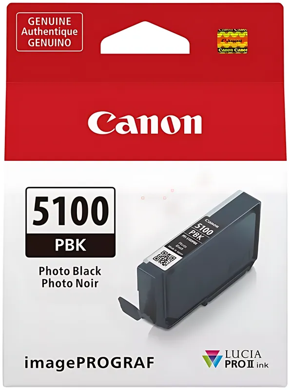 Canon 6952C001/PFI-5100PBK Tintenpatrone schwarz pigmentiert 450 Fotos