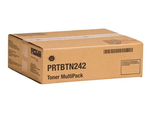 Kompatibel PRTBTN242 Toner MultiPack Bk,C,M,Y VE=4 (ersetzt Brother TN242BK TN242C TN242M TN242Y)