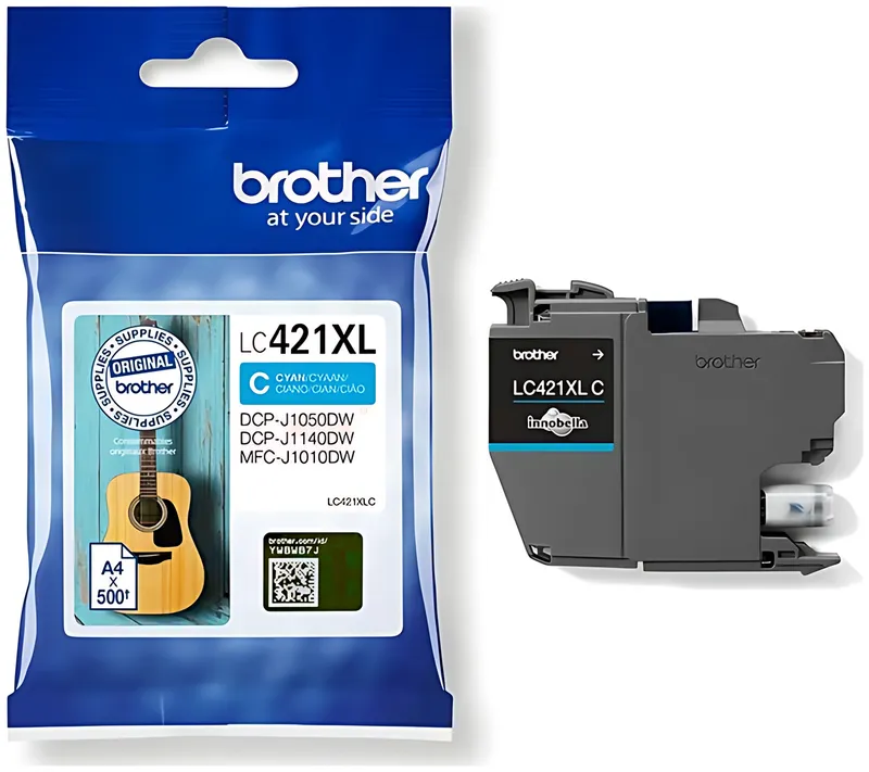 Brother LC-421XLC Tintenpatrone cyan