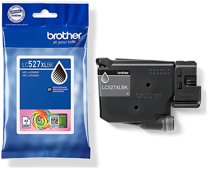 Brother LC-527XLBK Tintenpatrone schwarz High-Capacity, 3.500 Seiten ISO/IEC 19752