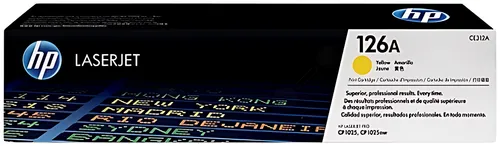 HP CE312A/126A Toner gelb, 1.000 Seiten ISO/IEC 19798