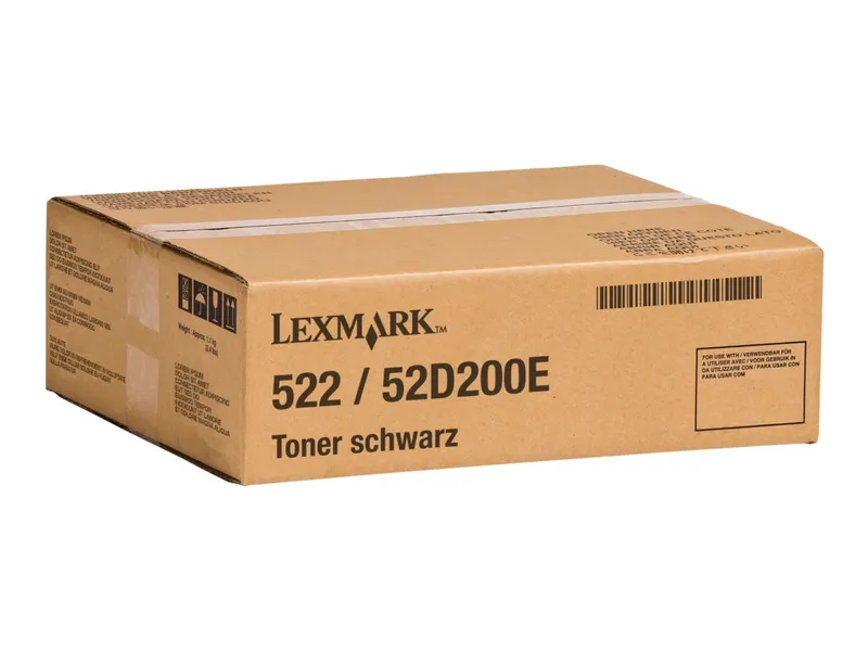 Lexmark 52D200E/522 Toner-Kit schwarz corporate, 6.000 Seiten ISO/IEC 19752