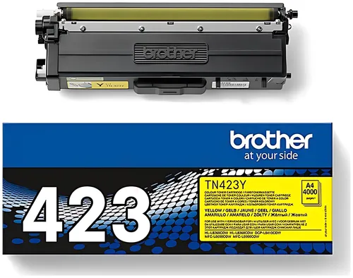 Brother TN-423Y Toner-Kit gelb High-Capacity, 4.000 Seiten ISO/IEC 19752