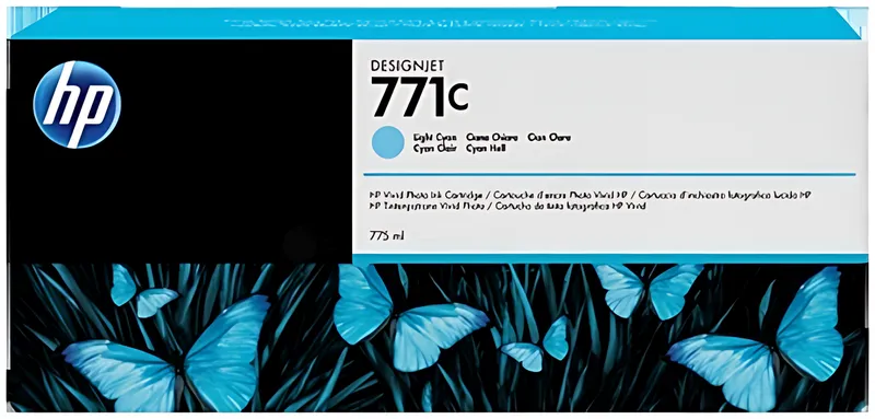 HP 771C Tintenpatrone Cyan Hell