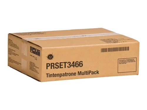Kompatibel PRSET3466 Tintenpatrone MultiPack Bk,C,M,Y VE=4 (ersetzt Epson 34)