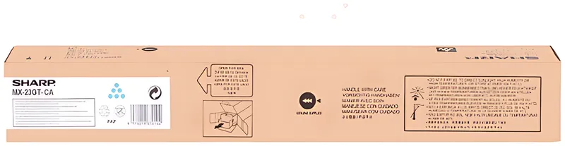 Sharp MX-23GTCA Toner cyan, 10.000 Seiten ISO/IEC 19752