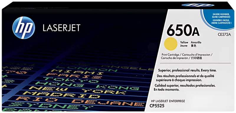 HP 650A Toner gelb