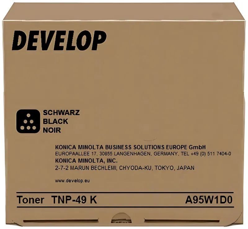 Develop A95W1D0/TNP-49K Toner schwarz, 13.000 Seiten