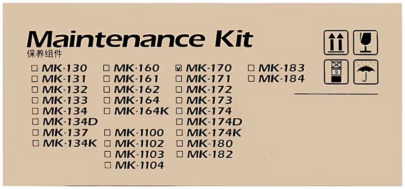 Kyocera 1702LZ8NL0/MK-170 Maintenance-Kit, 100.000 Seiten