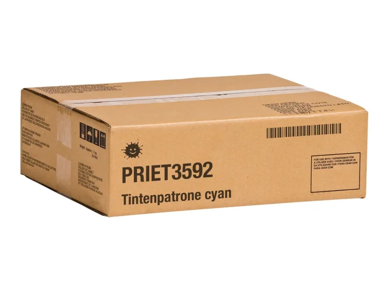 Kompatibel PRIET3592 Tintenpatrone cyan, 1.900 Seiten (ersetzt Epson 35XL)
