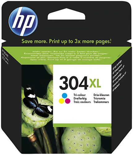 HP N9K07AE/304XL Druckkopfpatrone color High-Capacity, 300 Seiten/5% 7ml