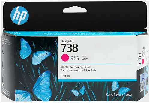 HP 498N6A/738 Tintenpatrone magenta 130ml