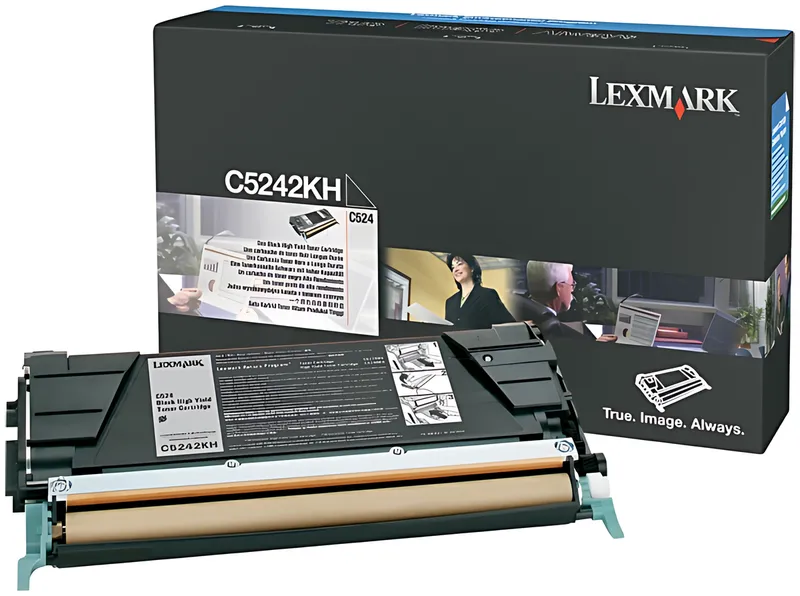 Lexmark C5242KH Toner-Kit schwarz, 8.000 Seiten/5%