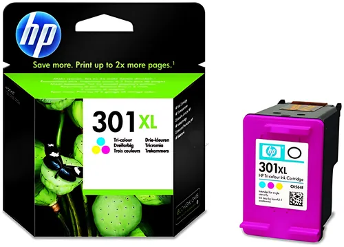HP CH564EE/301XL Druckkopfpatrone color High-Capacity, 300 Seiten ISO/IEC 24711 8ml