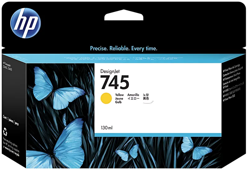 HP 745 Tintenpatrone 130ml gelb