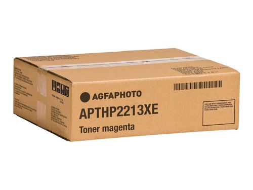 AgfaPhoto APTHP2213XE Tonerkartusche magenta High-Capacity, 2.450 Seiten 47 Gramm (ersetzt HP 207X/W2213X)