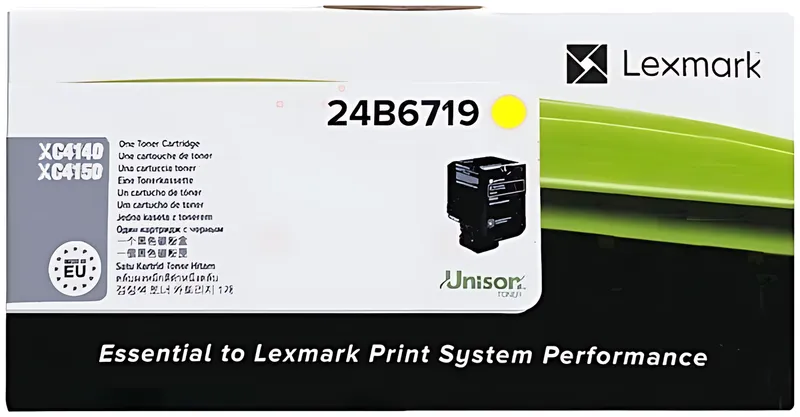 Lexmark 24B6719 Toner-Kit gelb, 13.000 Seiten ISO/IEC 19752