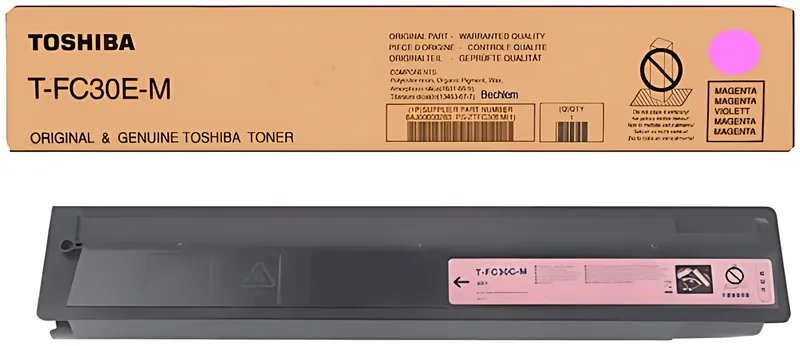 Toshiba 6AG00004452/T-FC30EM Toner magenta, 33.600 Seiten/6%