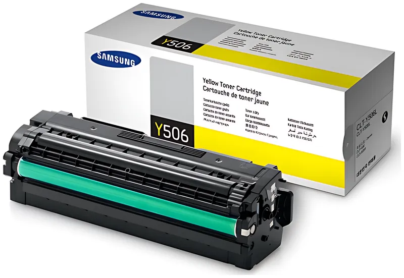 Samsung CLT-Y506L/ELS/Y506L Tonerkartusche gelb High-Capacity, 3.500 Seiten ISO/IEC 19752