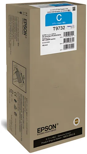 Epson C13T97320N/T9732 Tintenpatrone cyan, 22.000 Seiten 192.4ml