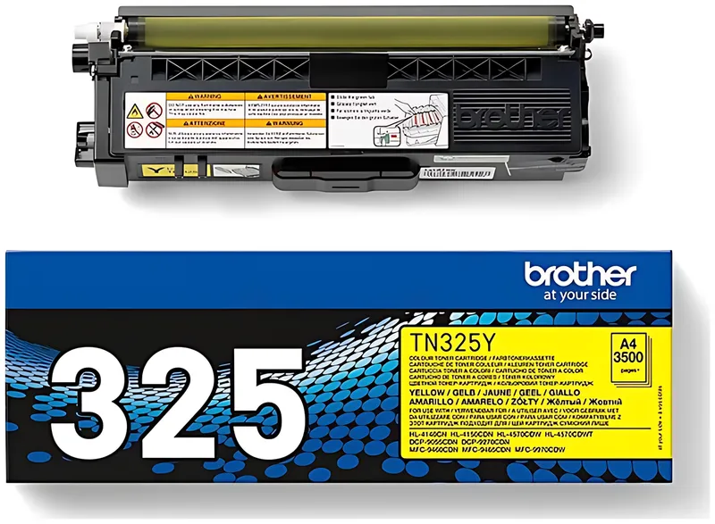 Brother TN-325Y Toner gelb High-Capacity, 3.500 Seiten ISO/IEC 19798