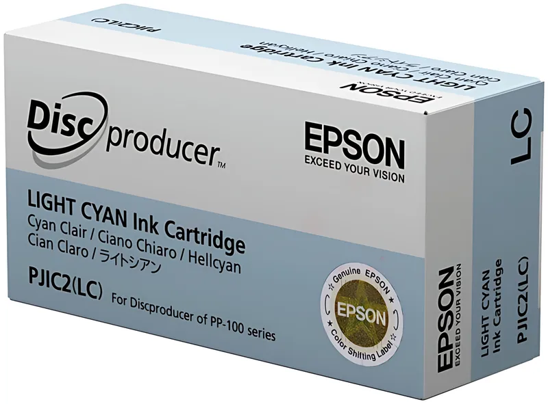 Epson C13S020689/PJIC7(LC) Tintenpatrone cyan hell 31.5ml