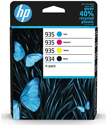 HP 6ZC72AE/934/935 Tintenpatrone MultiPack Bk,C,M,Y 10ml + 3x4,5ml VE=4