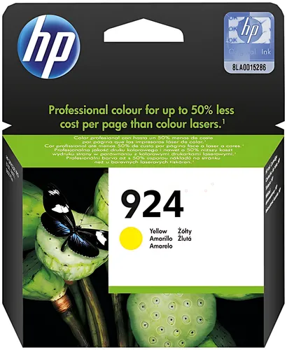 HP 4K0U5NE/924 Tintenpatrone gelb, 400 Seiten ISO/IEC 19752