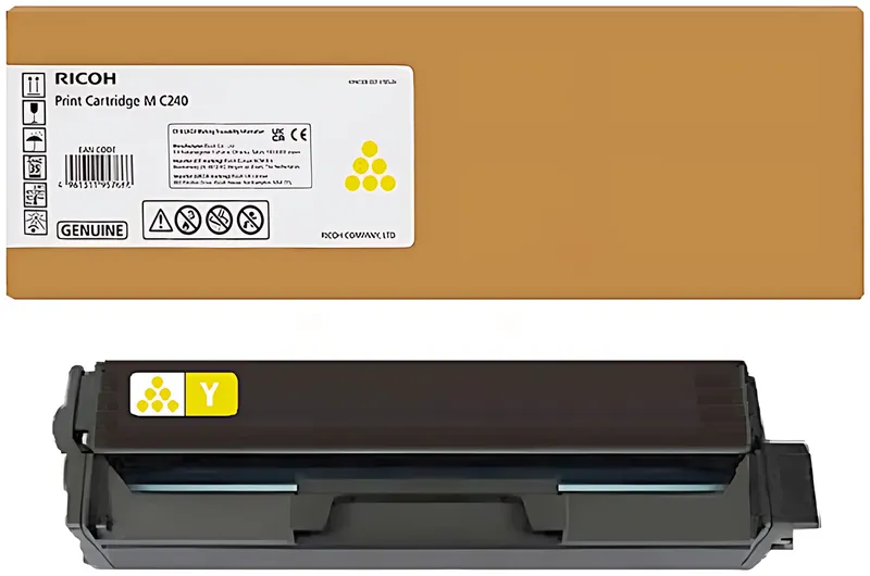 Ricoh 408454 Tonerkartusche gelb, 4.500 Seiten ISO/IEC 19752