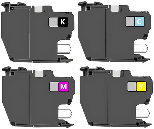 Kompatibel PRSBLC3217VALDRMCVP Tintenpatrone MultiPack Bk,C,M,Y VE=4 (ersetzt Brother LC3217VALDR)