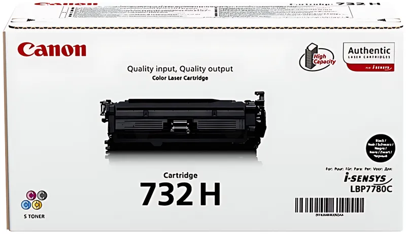 Canon 6264B002/732H Tonerkartusche schwarz, 12.000 Seiten ISO/IEC 19798