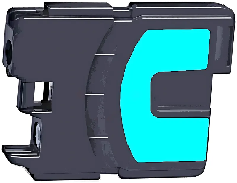 Kompatibel PRIBLC980CG Tintenpatrone cyan, 260 Seiten (ersetzt Brother LC980C)