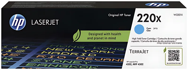 HP 220X Toner cyan