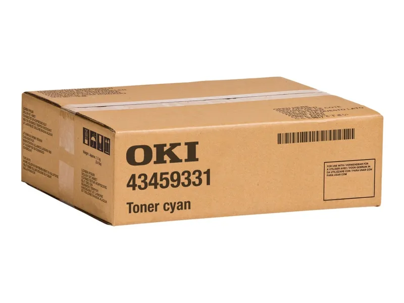 OKI 43459331 Toner cyan, 2.500 Seiten/5%