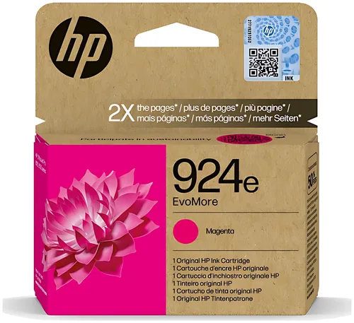 HP 4K0U8NE/924E Tintenpatrone magenta EvoMore, 800 Seiten ISO/IEC 19752