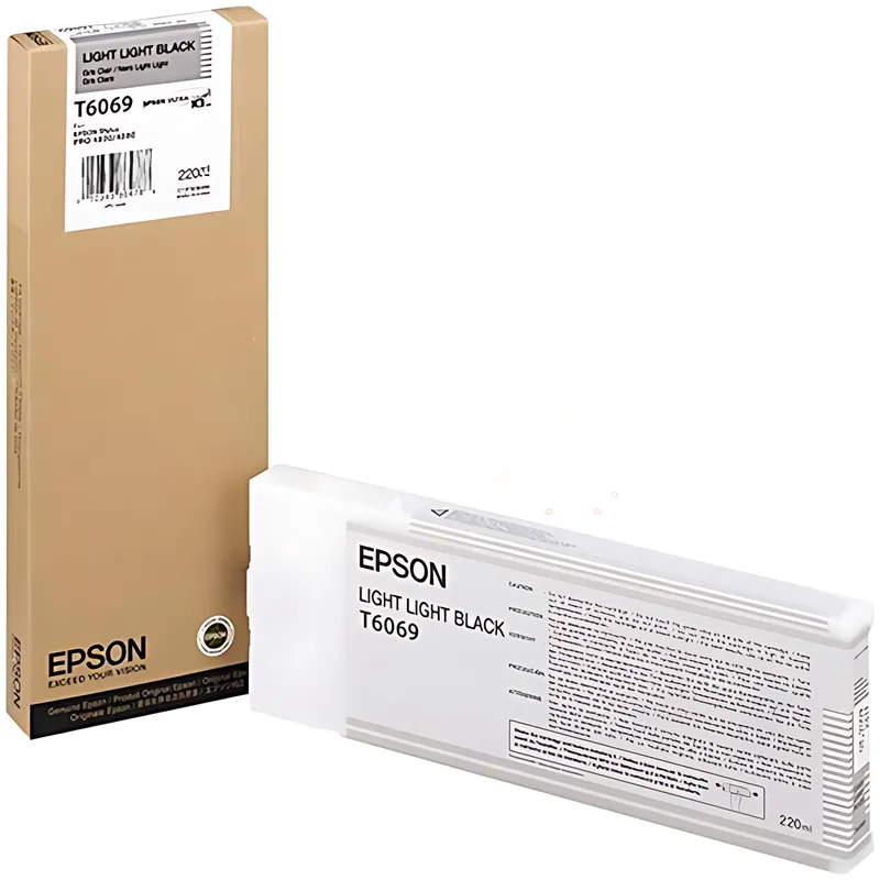Epson C13T606900/T6069 Tintenpatrone schwarz hell hell 220ml