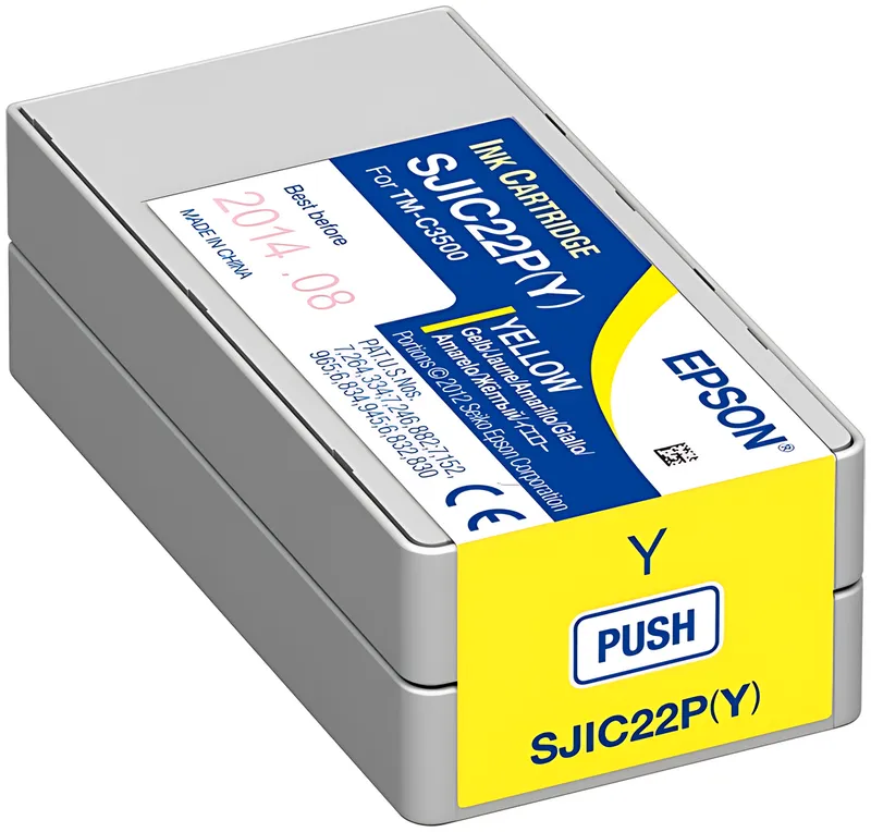 Epson C33S020604/SJI-C-22-P-(Y) Tintenpatrone gelb 32.5ml