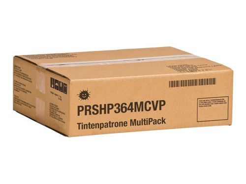Kompatibel PRSHP364MCVP Tintenpatrone MultiPack Bk,C,M,Y VE=4 (ersetzt HP 364)