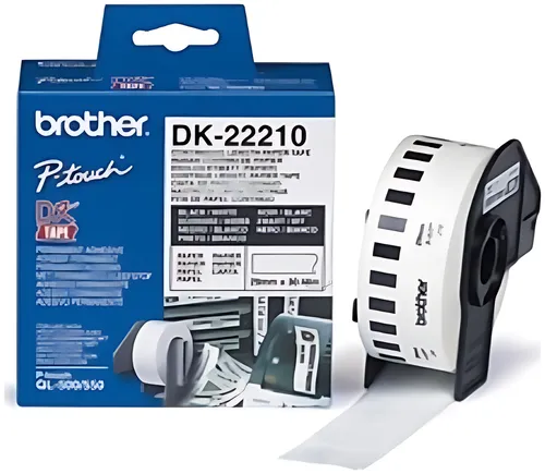 Brother DK-22210 DirectLabel Etiketten weiss 29mm x 30,48m