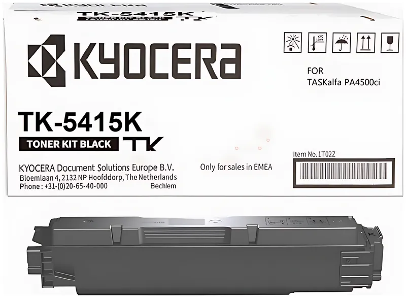 Kyocera 1T02Z70NL0/TK-5415K Toner-Kit schwarz, 20.000 Seiten ISO/IEC 19752