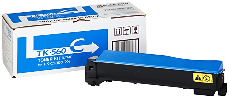Kyocera 1T02HNCEU0/TK-560C Toner cyan, 10.000 Seiten ISO/IEC 19798