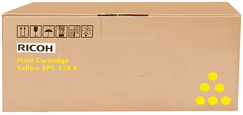 Ricoh 406106/SPC220E Toner gelb, 2.000 Seiten ISO/IEC 19798
