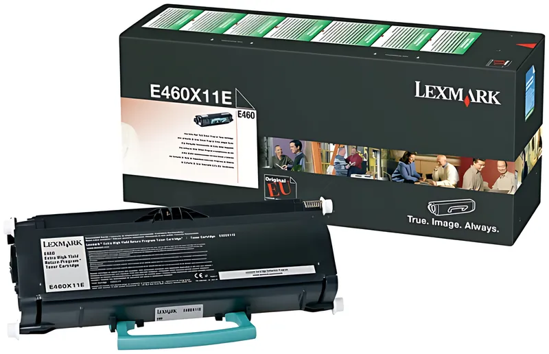 Lexmark E460X11E Toner schwarz extra High-Capacity return program, 15.000 Seiten/5%