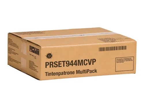 Kompatibel PRSET944MCVP Tintenpatrone MultiPack Bk,C,M,Y VE=4 (ersetzt Epson T9441 T9442 T9443 T9444)
