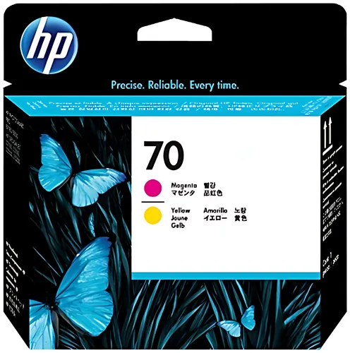 HP C9406A/70 Druckkopf magenta + gelb 130ml