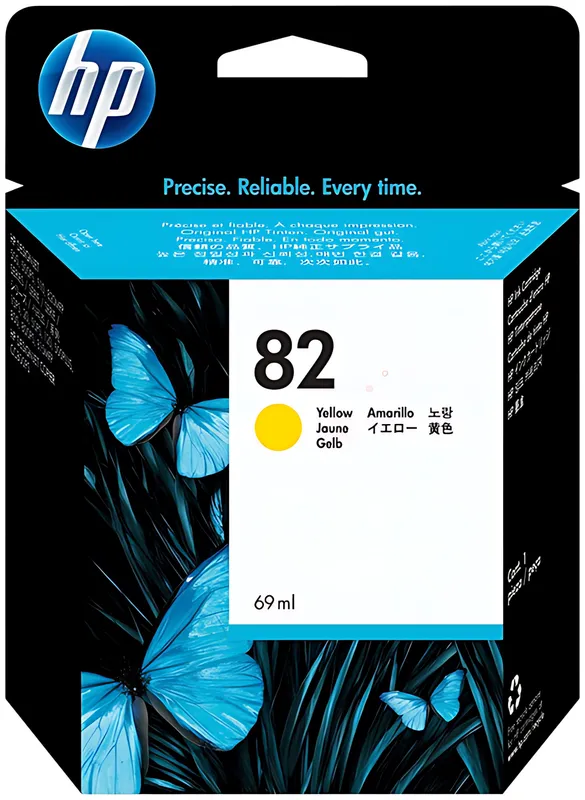 HP C4913A/82 Tintenpatrone gelb, 4.300 Seiten 69ml