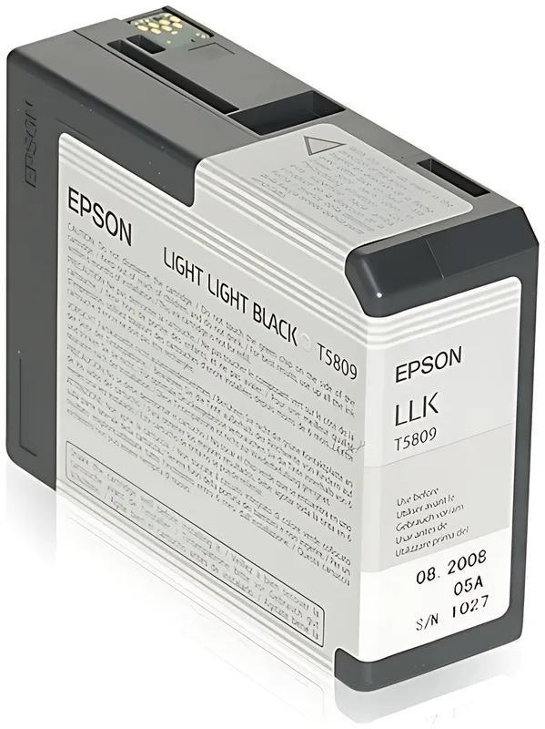 Epson C13T580900/T5809 Tintenpatrone schwarz hell hell 80ml